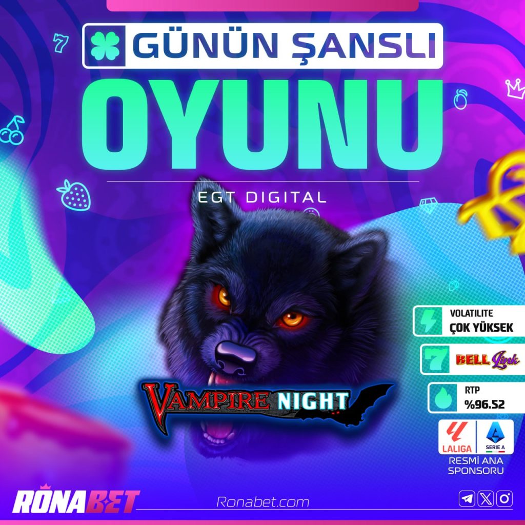 Ronabet Günün Şanslı Oyunu