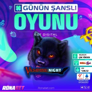 Ronabet Günün Şanslı Oyunu